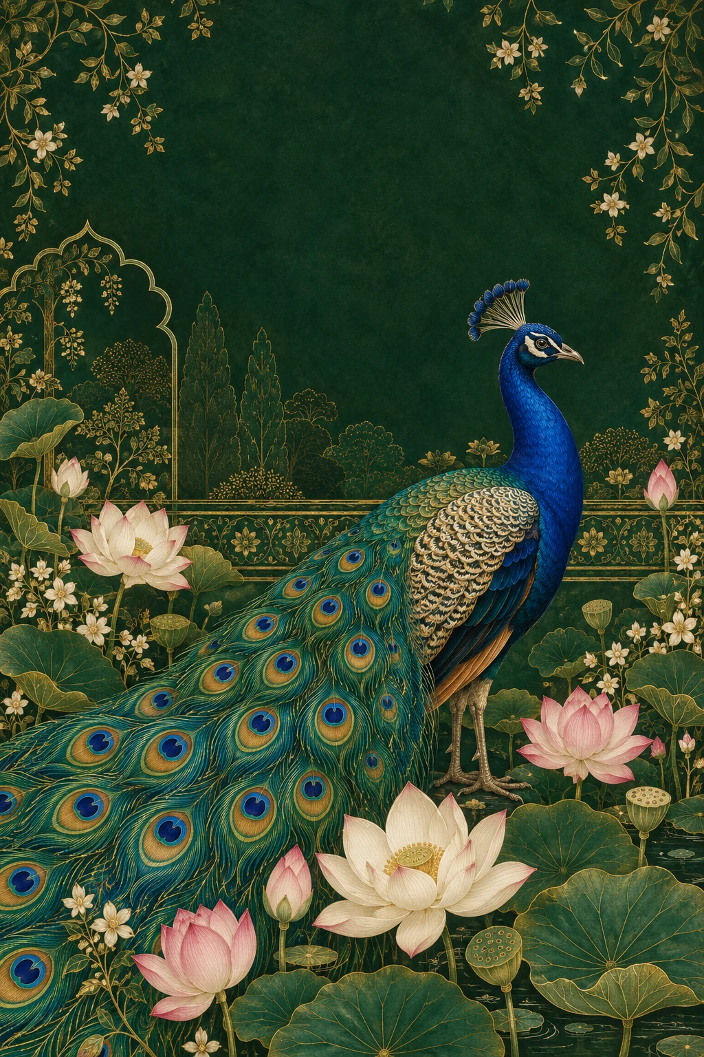 Royal peacock